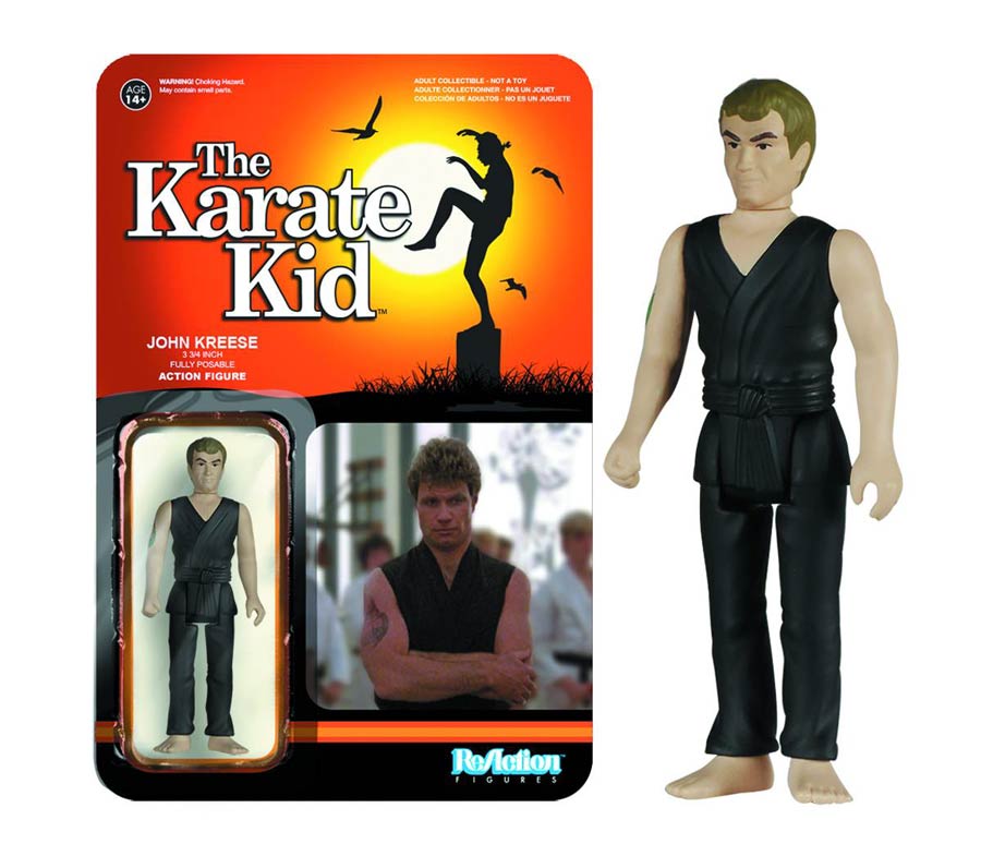 ReAction The Karate Kid John Kreese 4-Inch Action Figure