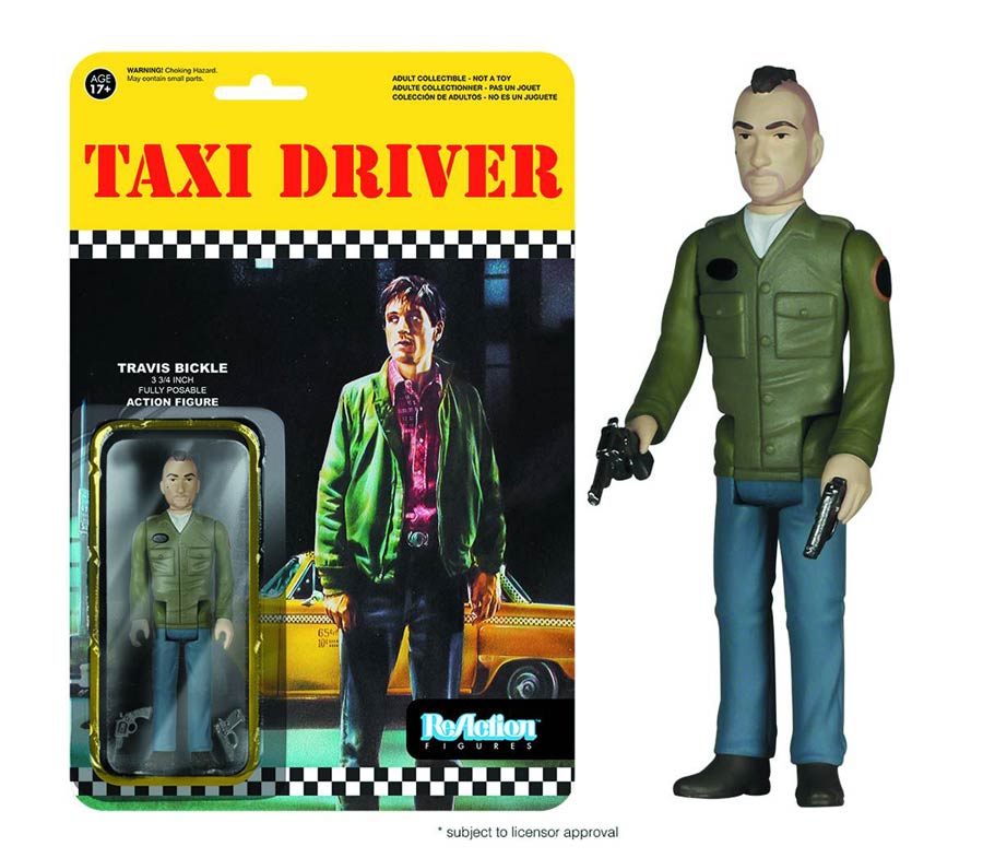 ReAction Taxi Driver Travis Bickle 4-Inch Action Figure