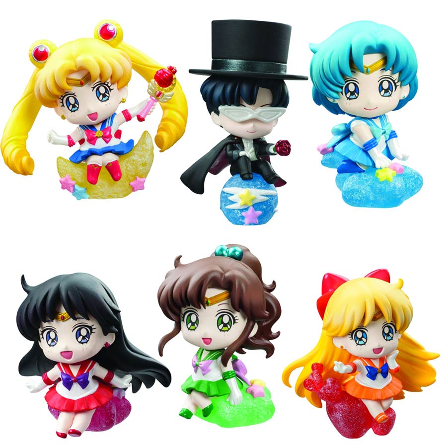 Sailor Moon Pretty Soldier Petit Chara Land Make Up With Candy Assortment Case