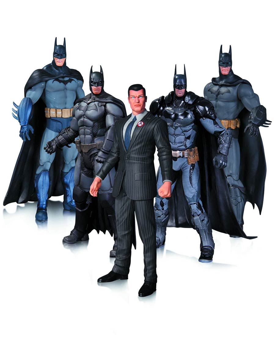 Arkham Batman Action Figure 5-Pack