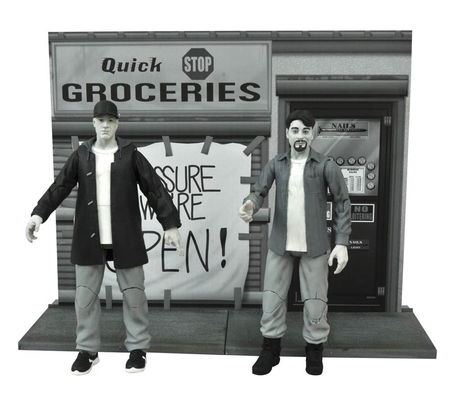 Clerks 20th Anniversary Select Black & White Series 1 Action Figure Assortment Case