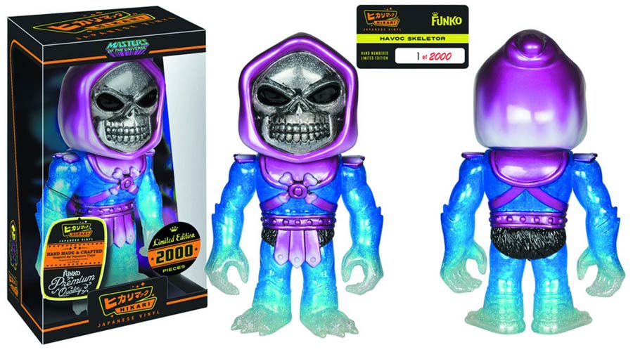 Hikari Masters Of The Universe Havoc Skeletor Limited Edition Sofubi Figure