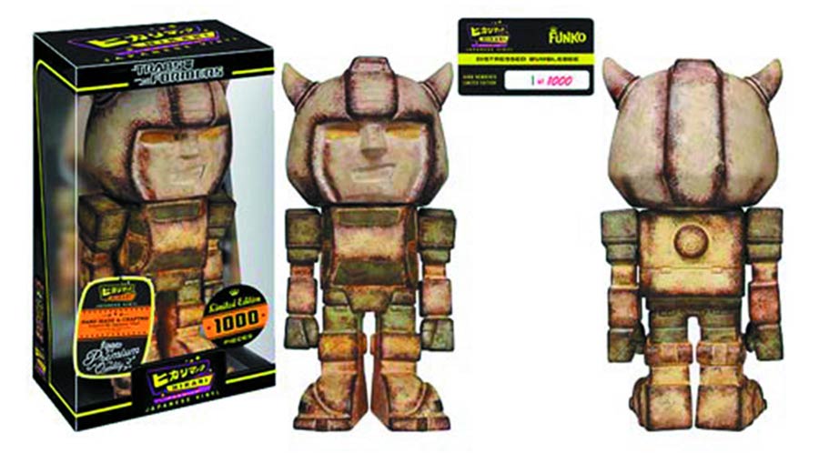 Hikari Transformers Distressed Bumblebee Limited Edition Sofubi Figure
