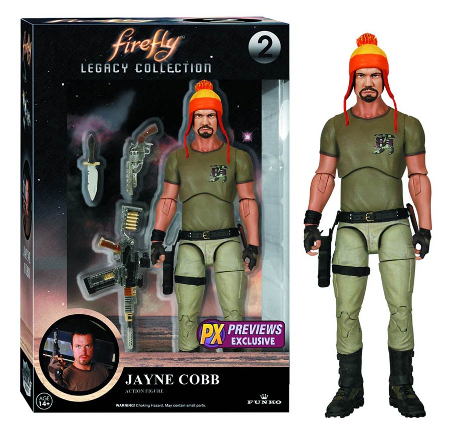 Legacy Collection Firefly 02 Jayne Cobb With Hat Previews Exclusive 6-Inch Action Figure