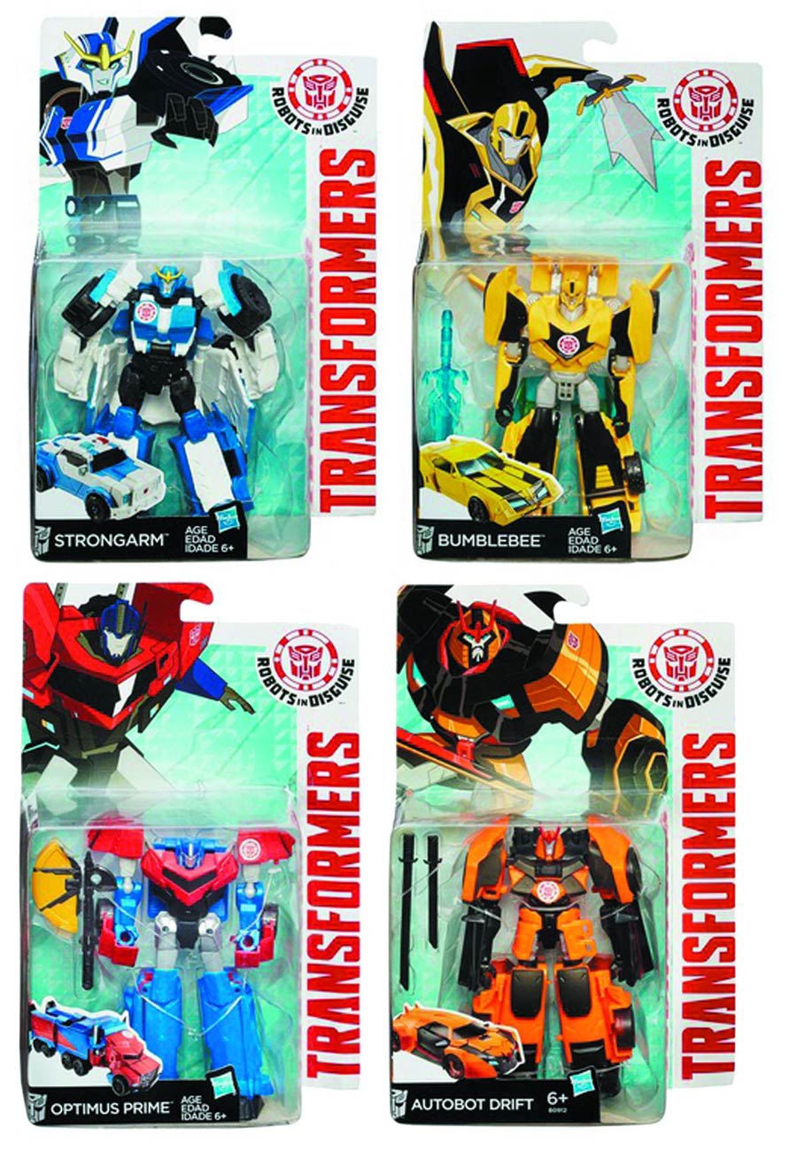 Transformers Robots In Disguise Warriors Action Figure Assortment Case 201502