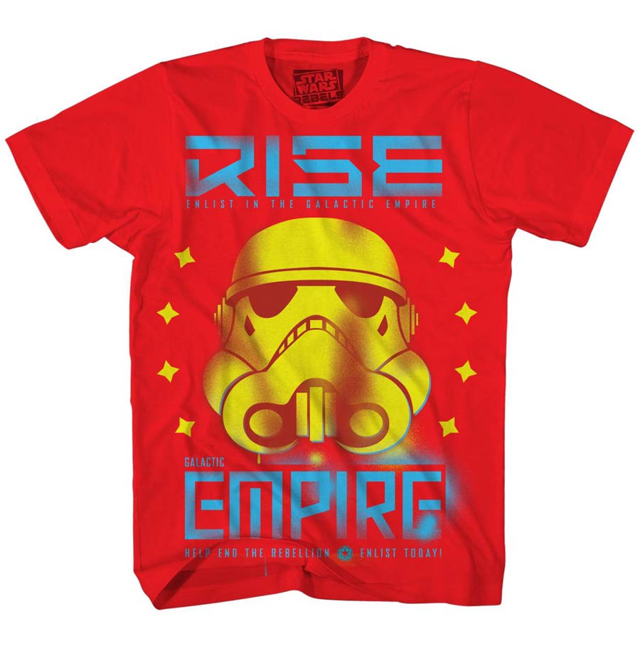 Star Wars Enlist Red T-Shirt Large