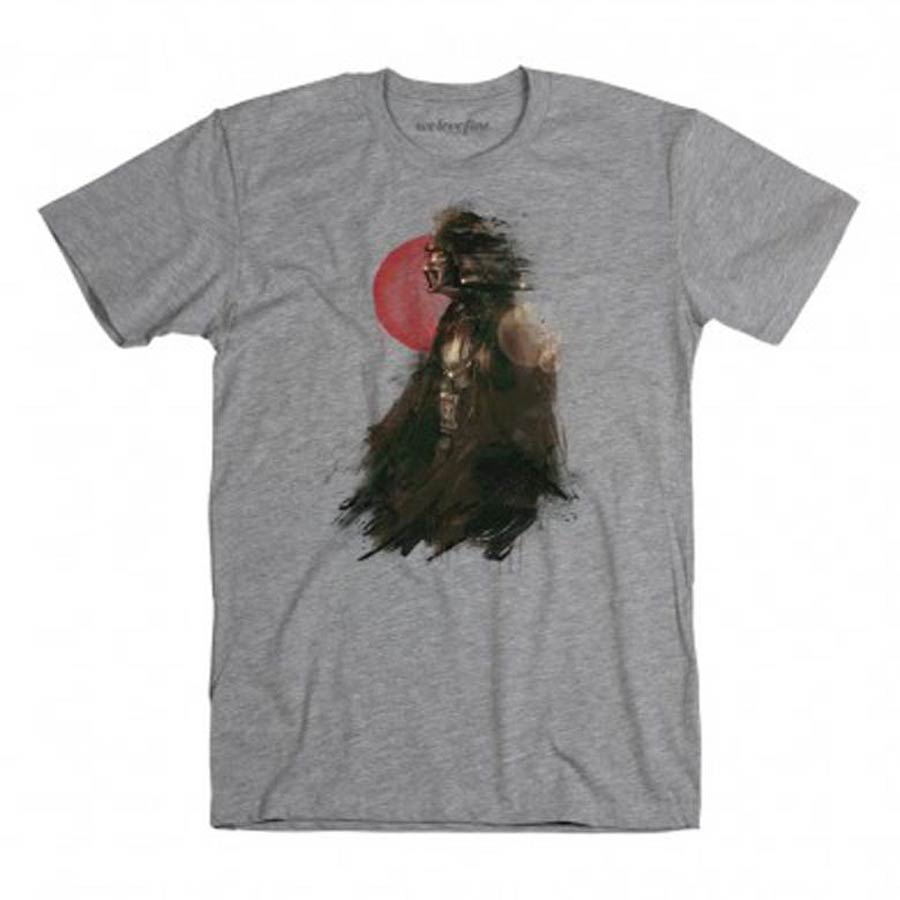 Star Wars Vader Painting Heather T-Shirt Large