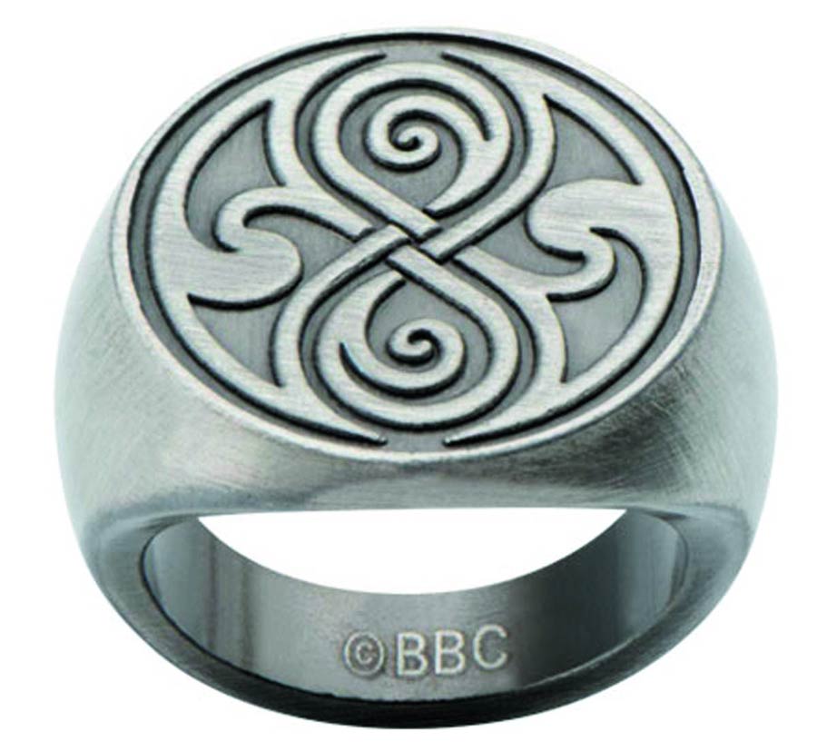 Doctor Who Seal Of Rassilon Ring Size 10