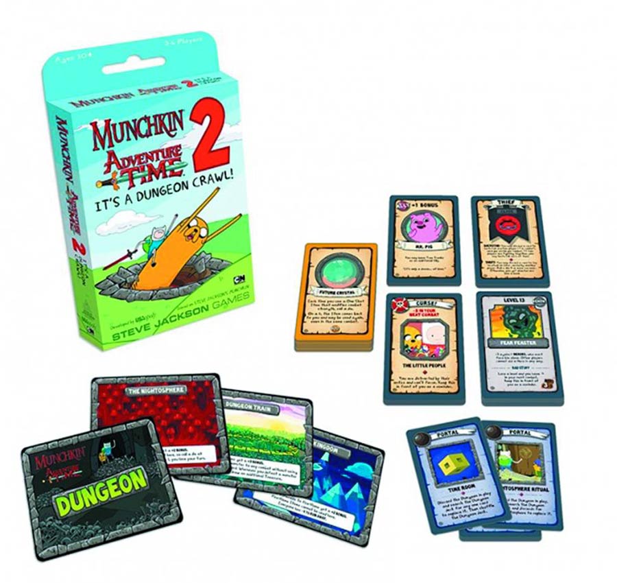 Munchkin Adventure Time 2 Its A Dungeon Crawl Expansion Pack