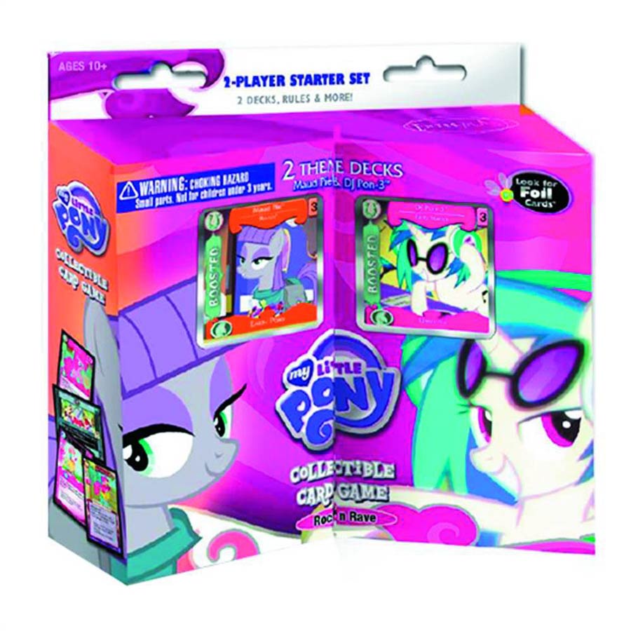 My Little Pony Rock N Rave 2-Player Starter Set Display