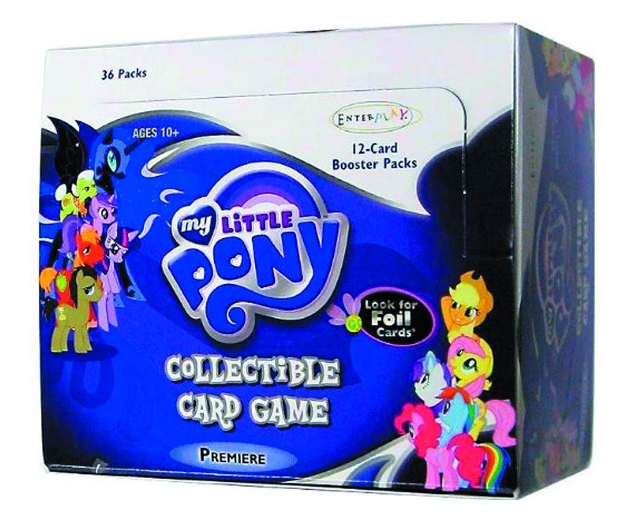 My Little Pony Crystal Games Premiere Edition Booster Display