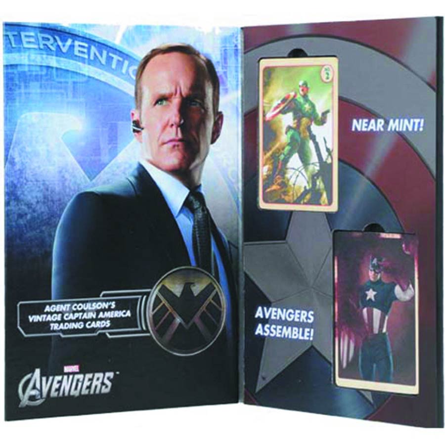 Avengers Movie Coulsons Captain America Trading Cards Set II