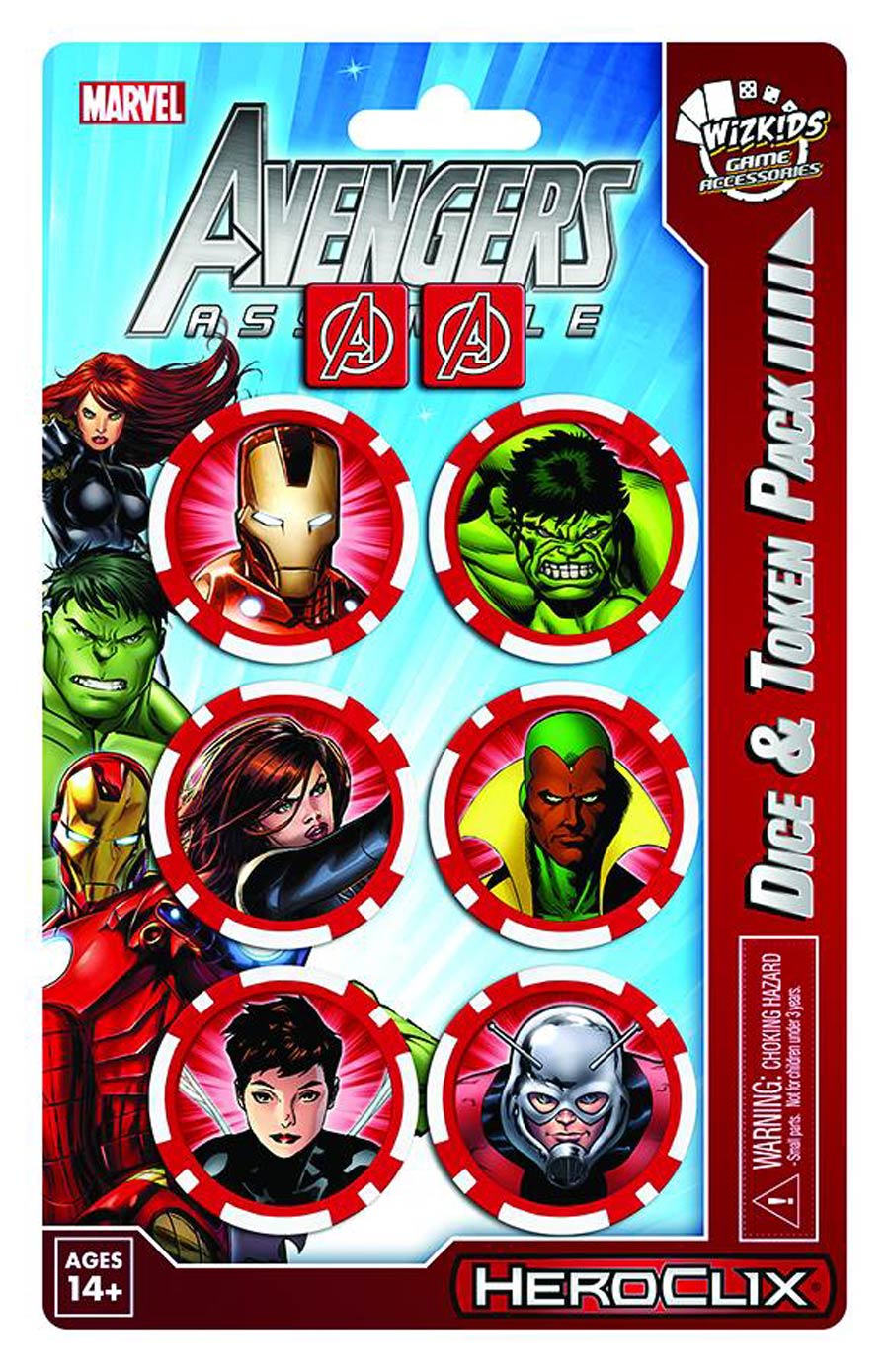 Marvel HeroClix Avengers Assemble Dice & Token Pack 2