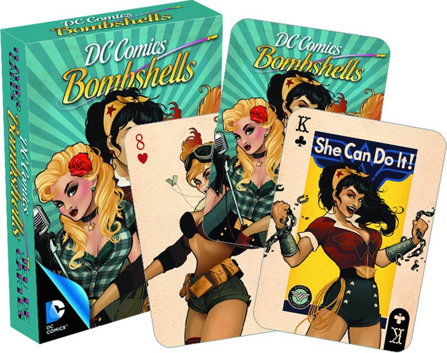 DC Comics Playing Cards - Bombshells