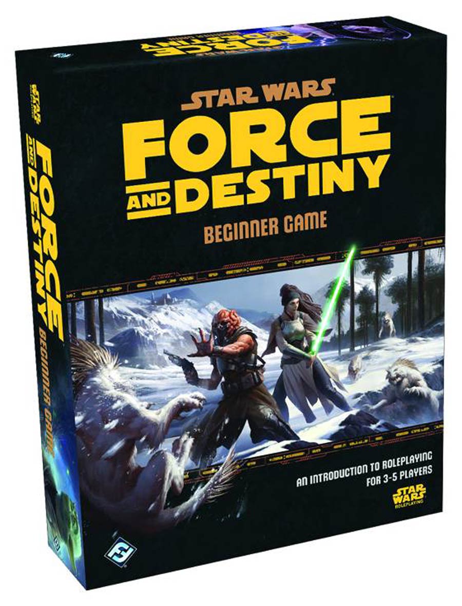 Star Wars RPG Force And Destiny Beginner Game HC