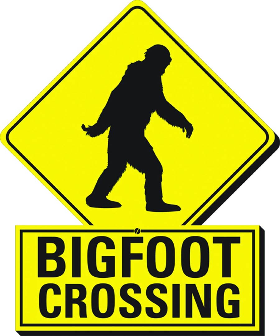 Bigfoot Crossing Magnet