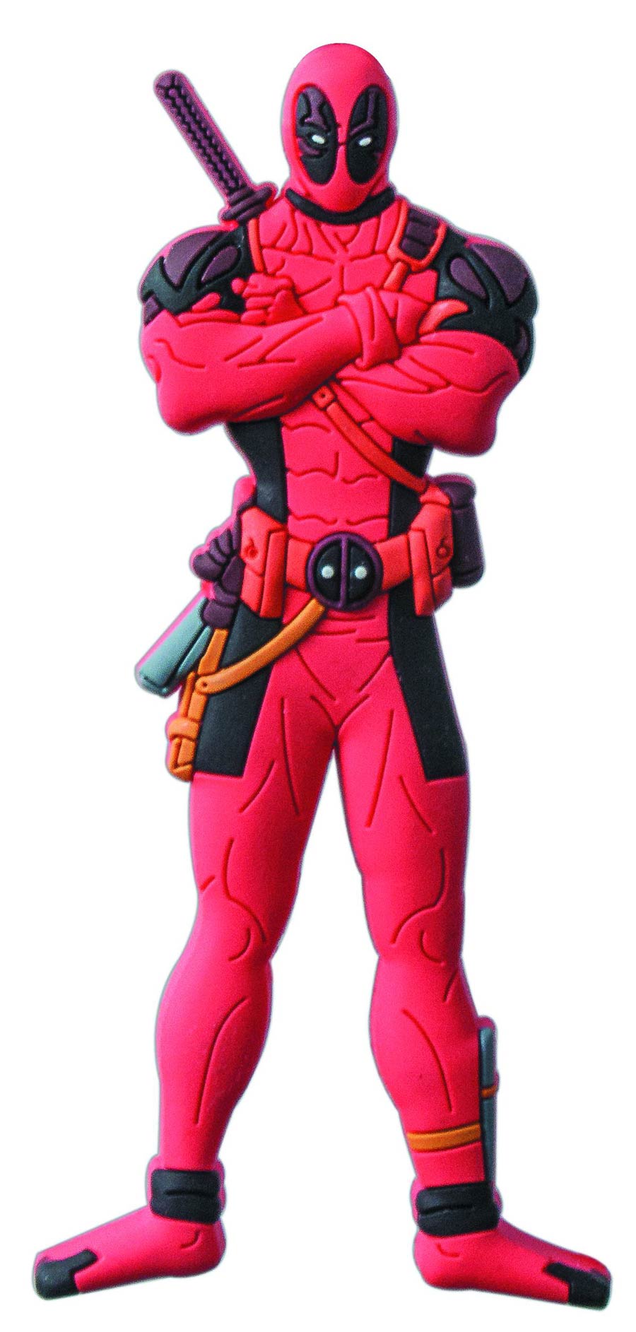 Marvel Heroes Soft Touch PVC Magnet - Deadpool