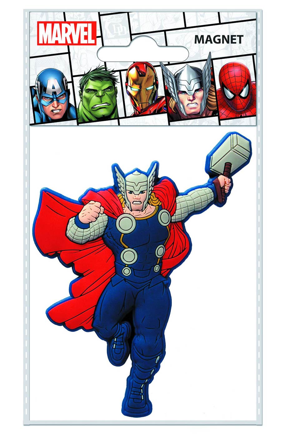 Marvel Heroes Soft Touch PVC Magnet - Thor