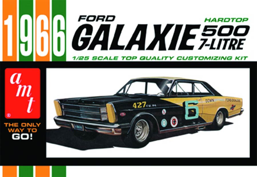 1966 Ford Galaxie 1/25 Scale Model Kit