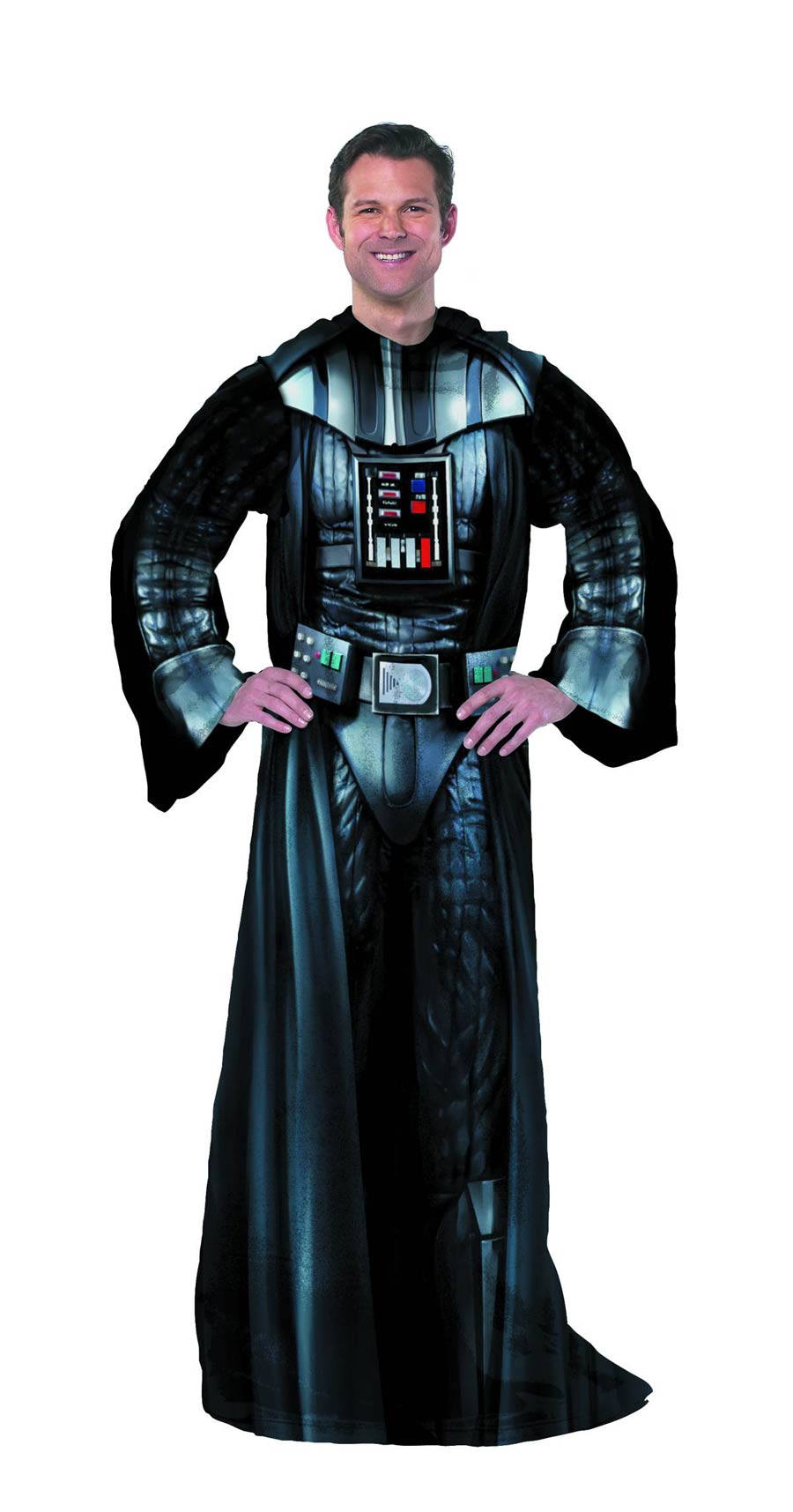 Star Wars Darth Vader Comfy Throw Fleece Blanket With Sleeves