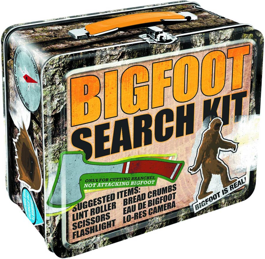Bigfoot Search Kit Lunchbox