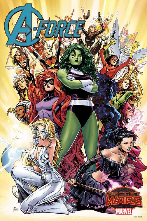 A-Force #1 By Jim Cheung Poster