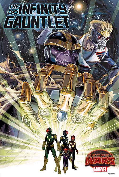 Infinity Gauntlet #1 By Dustin Weaver Poster