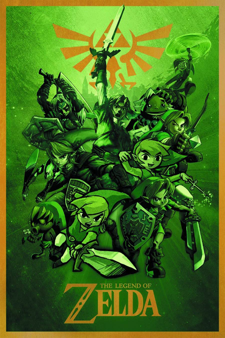 Legend Of Zelda 24x36 Poster - Links
