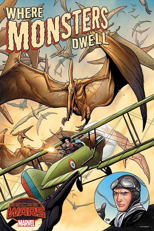 Where Monsters Dwell By Frank Cho Poster