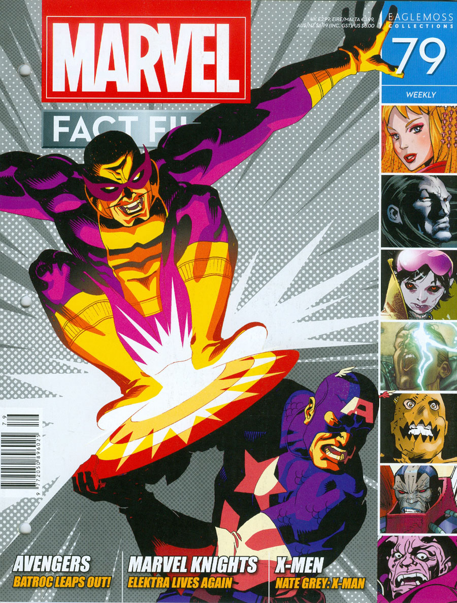 Marvel Fact Files #79 Batroc
