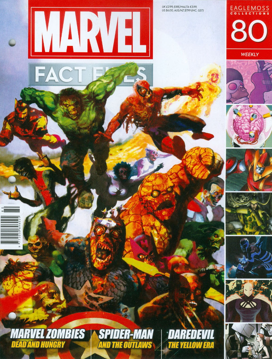 Marvel Fact Files #80 Marvel Zombies