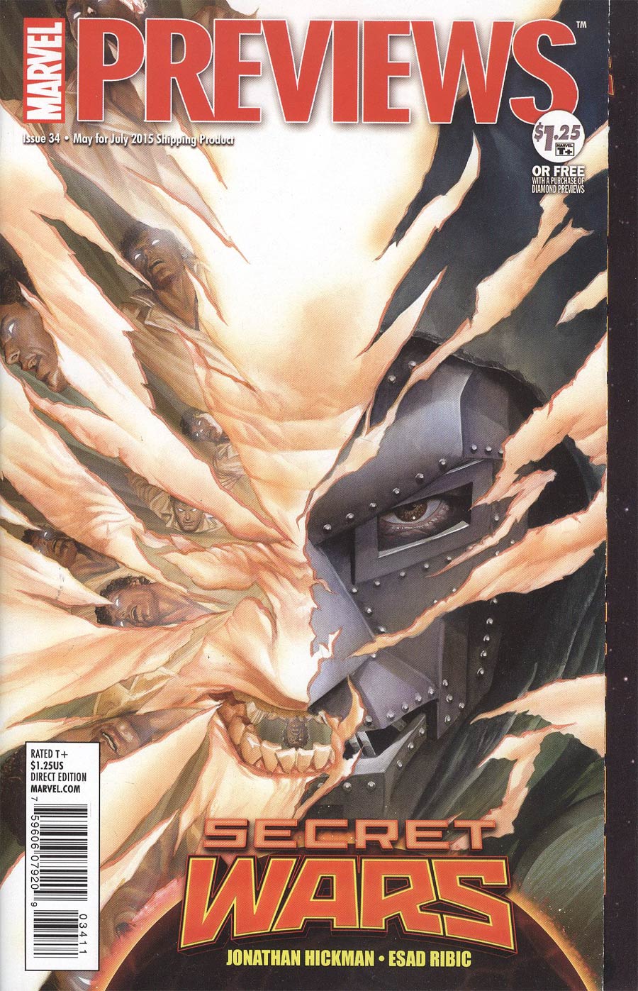 Marvel Previews Vol 2 #34 May 2015