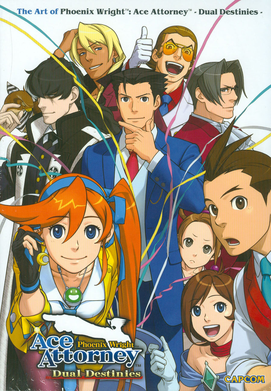 Art Of Phoenix Wright Ace Attorney Dual Destinies SC