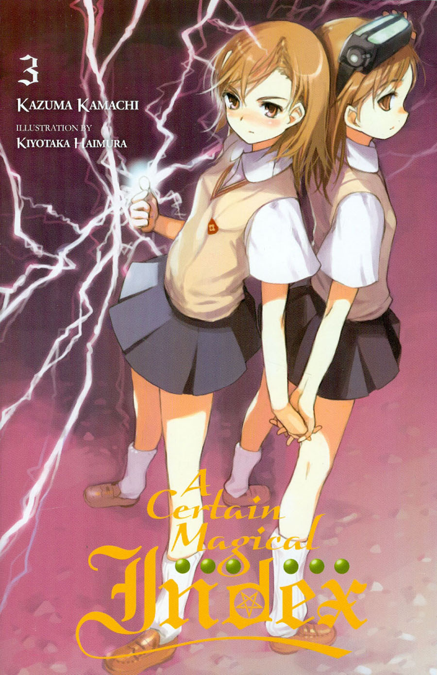 Certain Magical Index Novel Vol 3