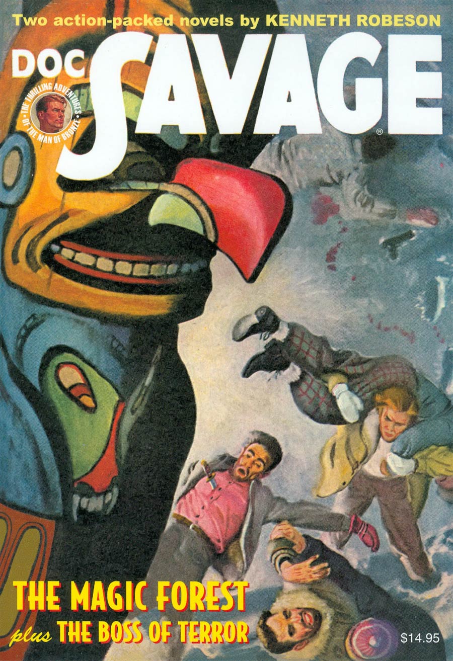 Doc Savage Double Novel Vol 82 Regular Emery Clarke Cover