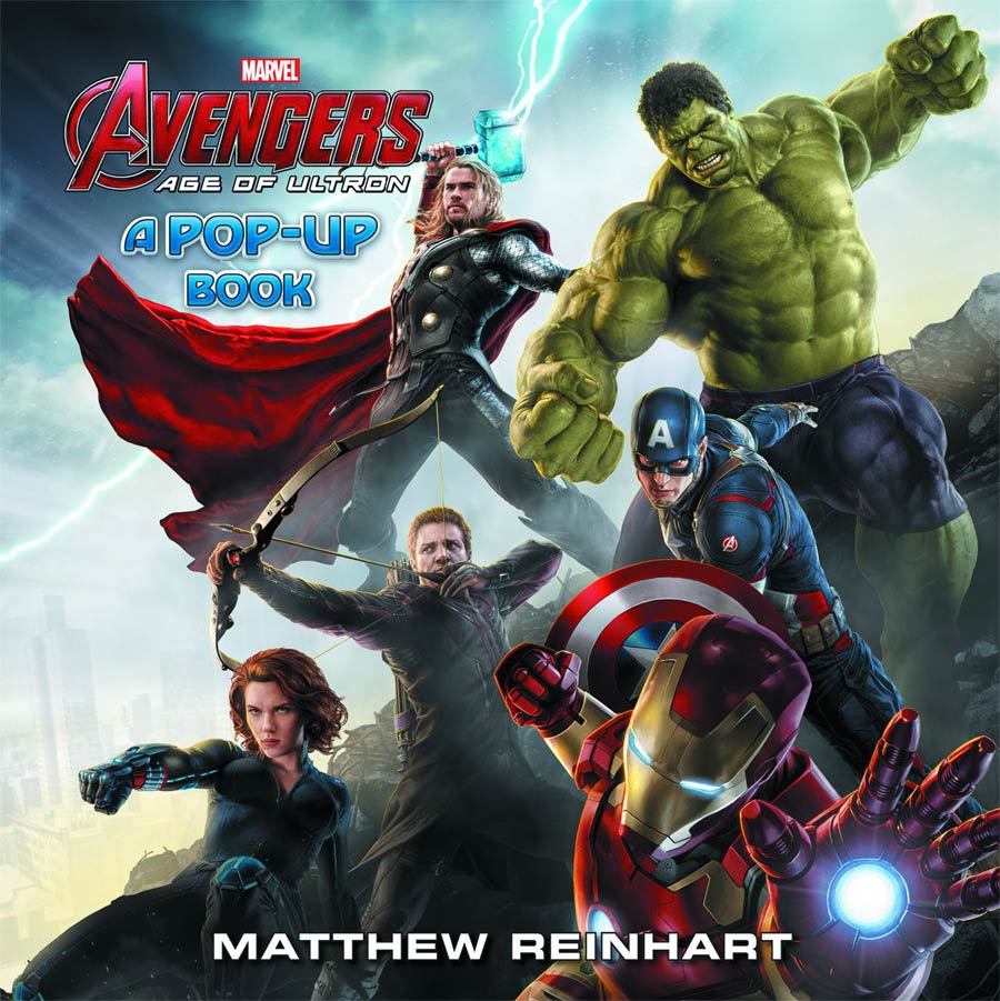 Marvels Avengers Age Of Ultron Pop-Up Book HC