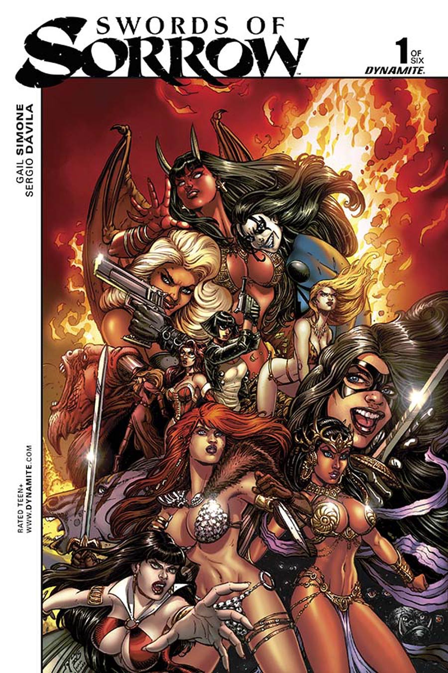 Swords Of Sorrow #1 Cover F Variant Joyce Chin Cover