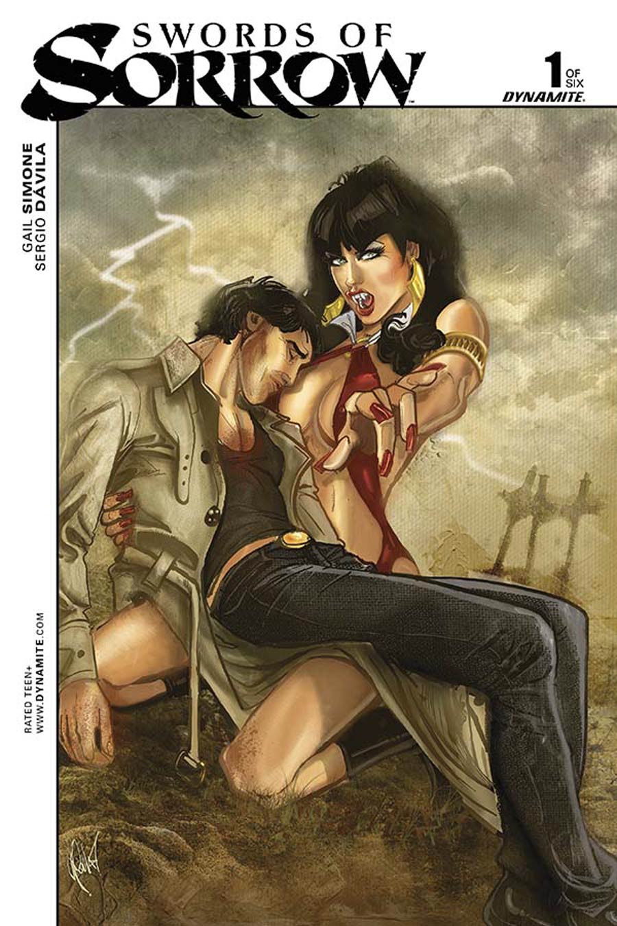 Swords Of Sorrow #1 Cover I Incentive Cedric Poulat Variant Cover
