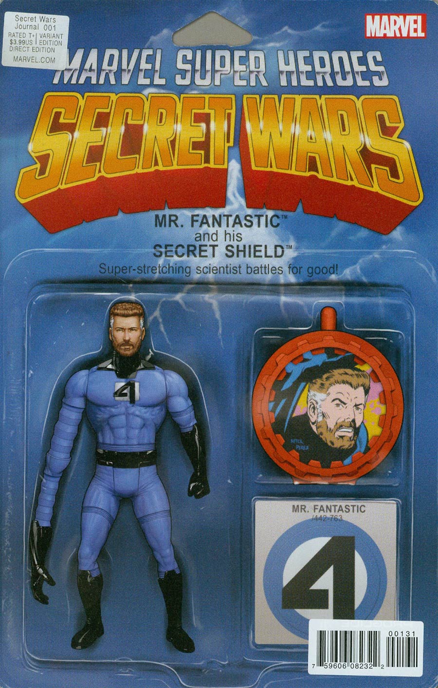 Secret Wars Journal #1 Cover B Variant John Tyler Christopher Action Figure Cover