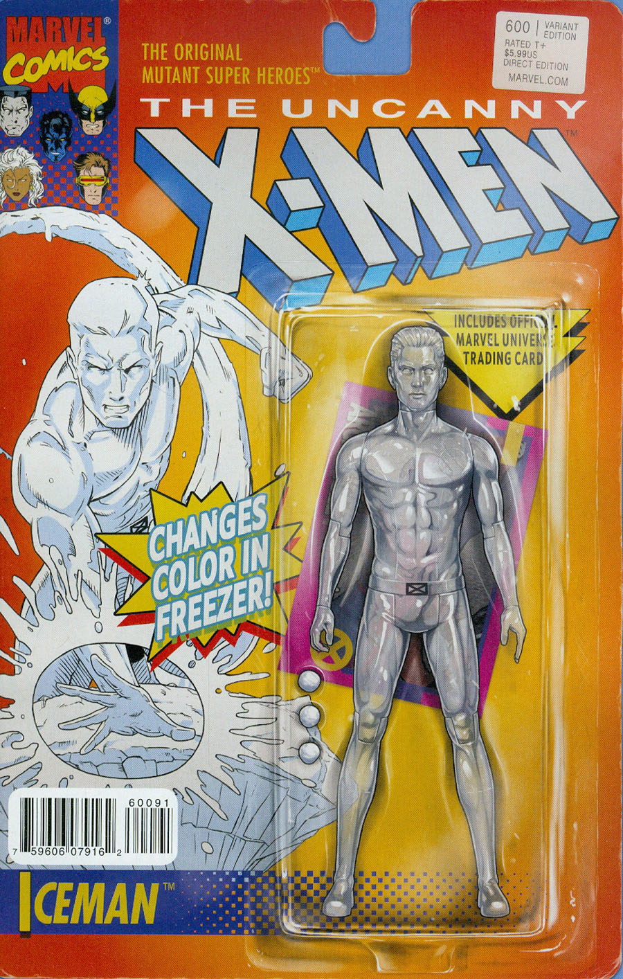 Uncanny X-Men Vol 3 #600 Cover C Variant John Tyler Christopher Action Figure B Cover
