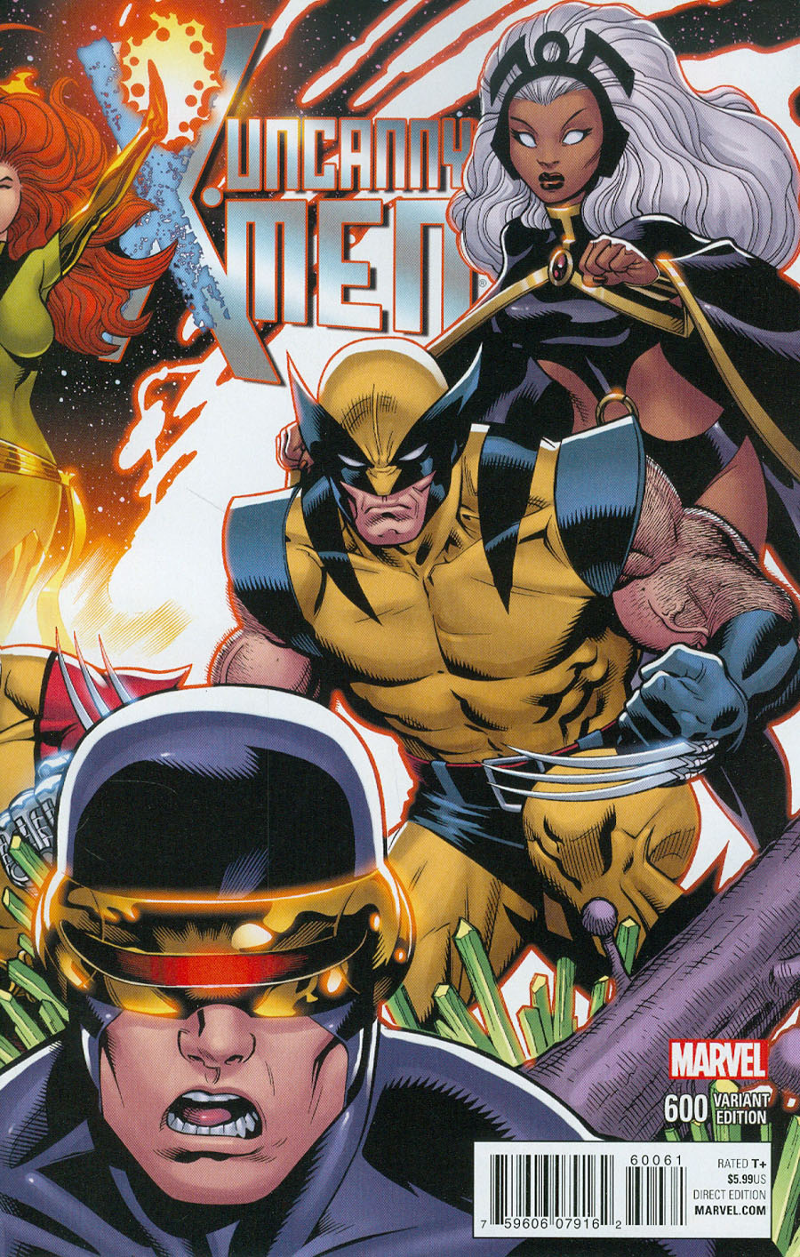 Uncanny X-Men Vol 3 #600 Cover H Variant Ed McGuinness Cover
