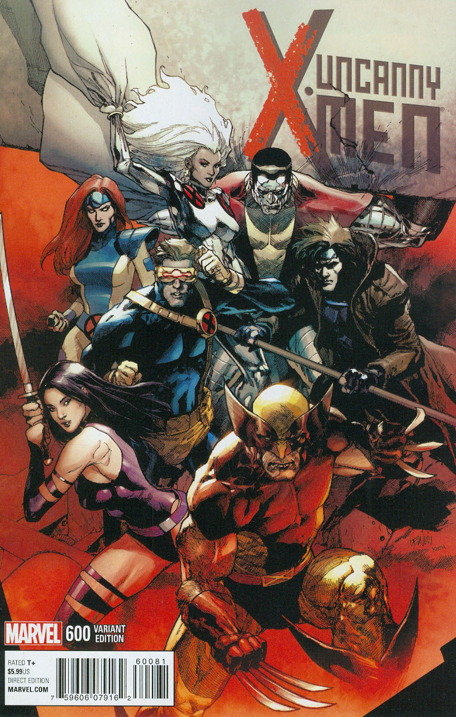 Uncanny X-Men Vol 3 #600 Cover J Variant Leinil Francis Yu Cover