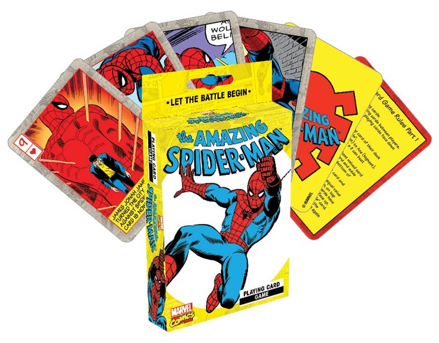 Marvel Comics Playing Card Game - Spider-Man