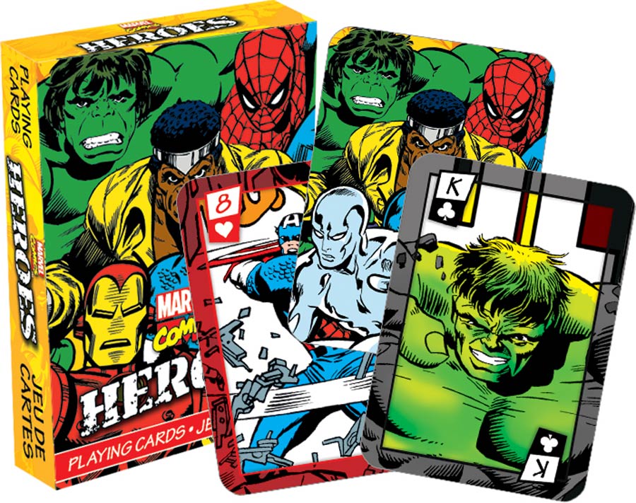 Marvel Comics Playing Cards - Heroes