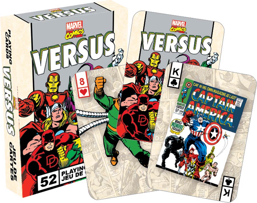 Marvel Comics Playing Cards - Versus Retro