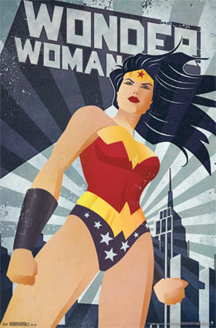 Wonder Woman Constructivism Poster