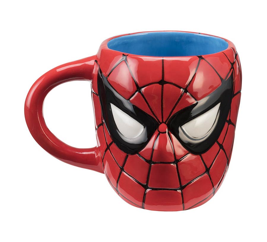 Marvel Comics Sculpted Ceramic Mug - Spider-Man