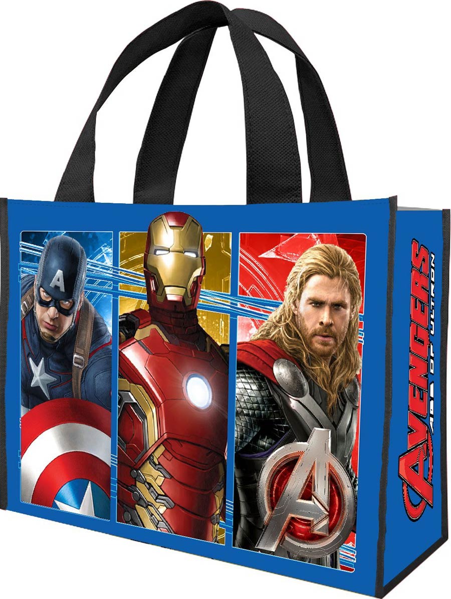 Marvel Comics Large Recycled Shopper Tote - Avengers Age Of Ultron