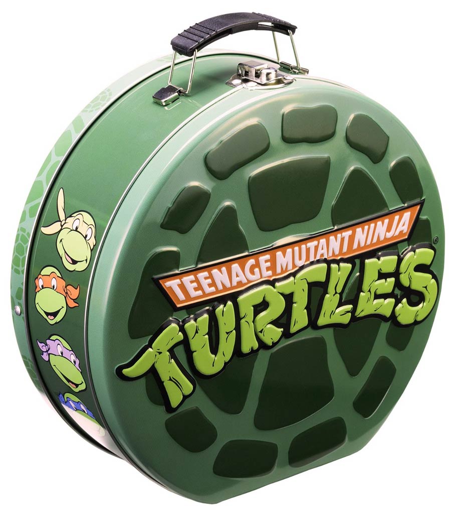 Teenage Mutant Ninja Turtles Embossed Tin Tote - Turtles Shaped
