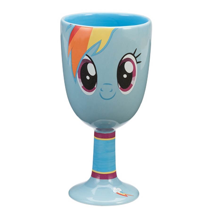 My Little Pony 12-Ounce Ceramic Goblet - Rainbow Dash